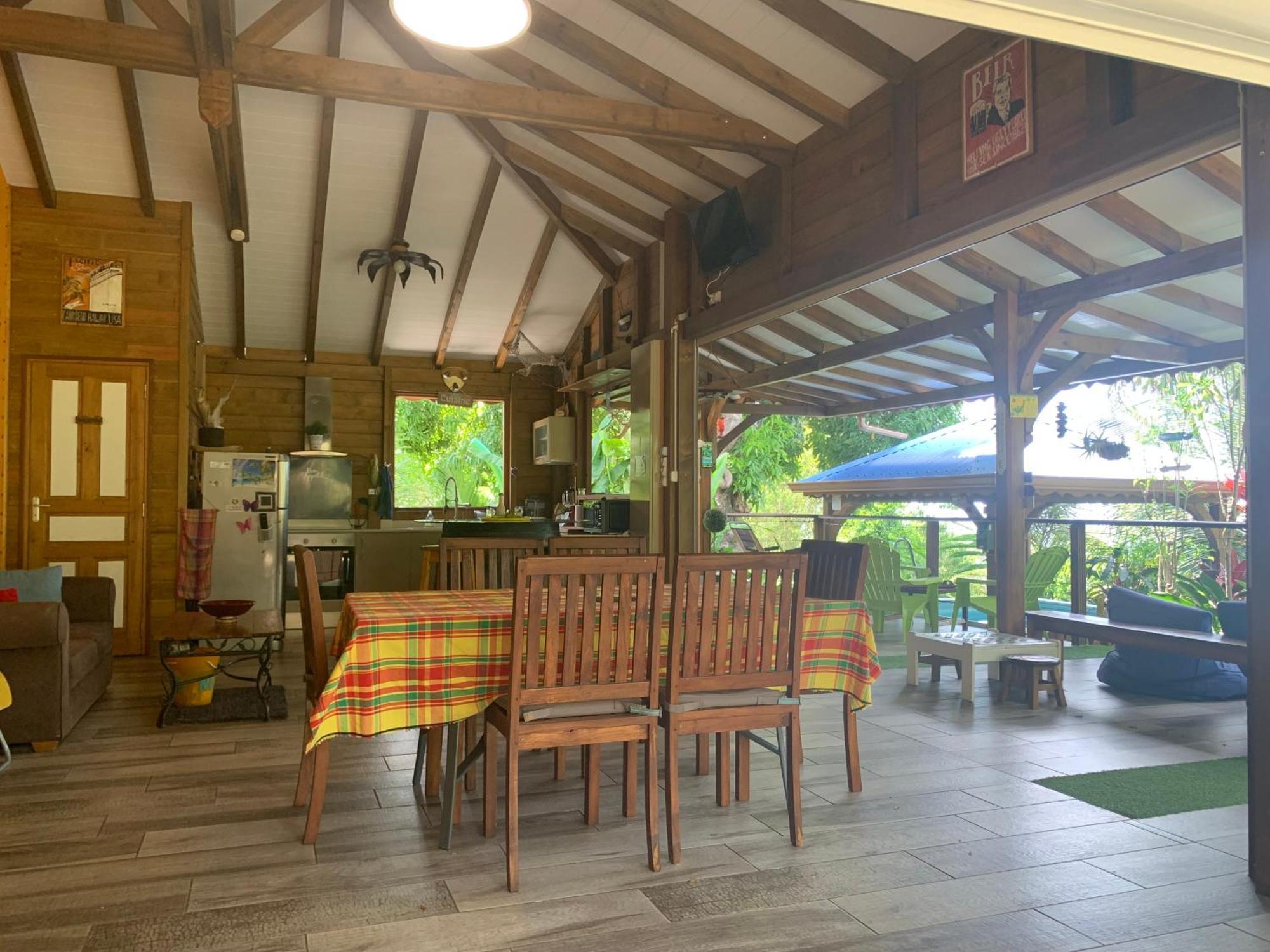 Les Ilets Caraibes Vue Mer Bouillante Exteriér fotografie