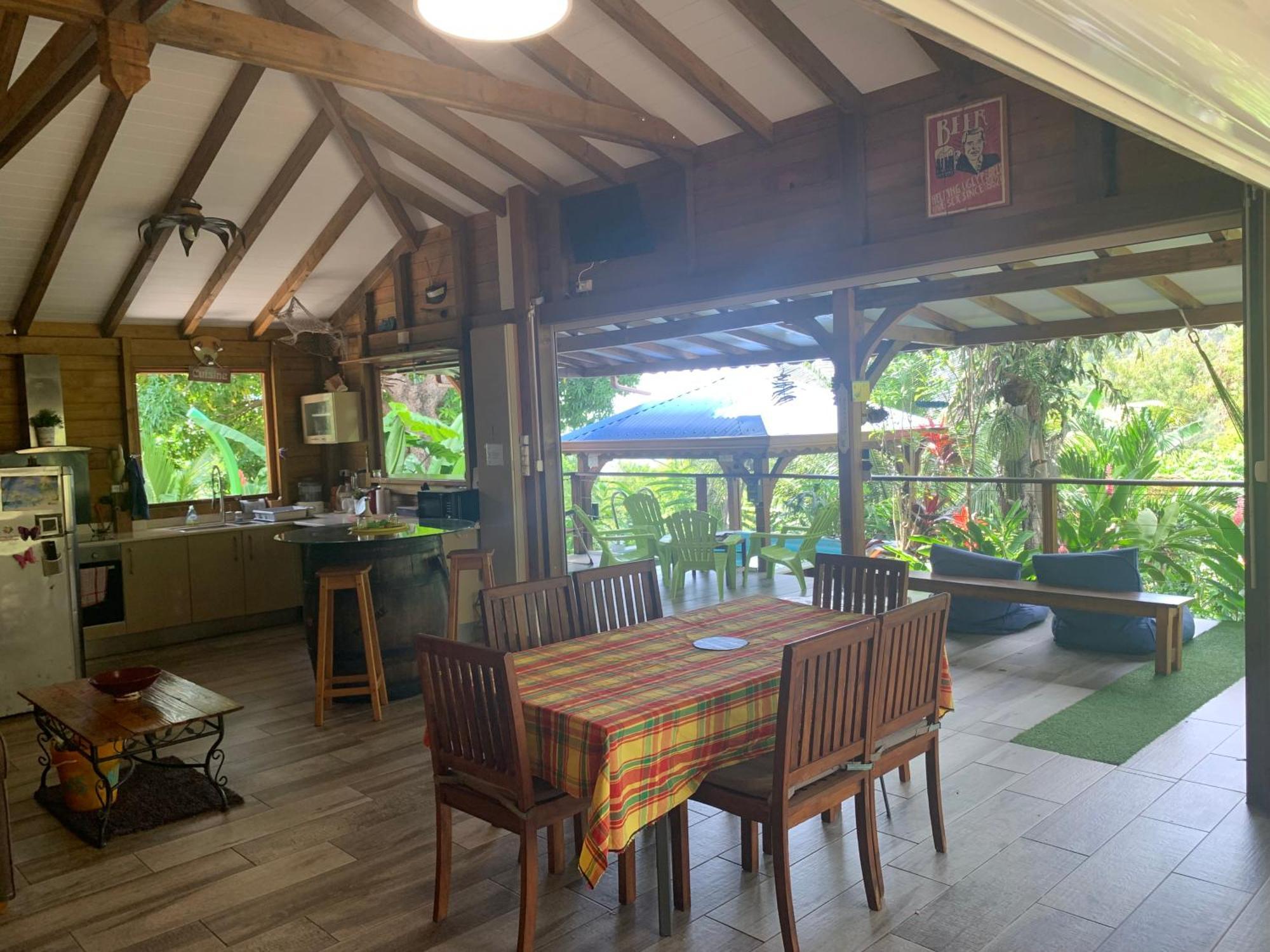 Les Ilets Caraibes Vue Mer Bouillante Exteriér fotografie
