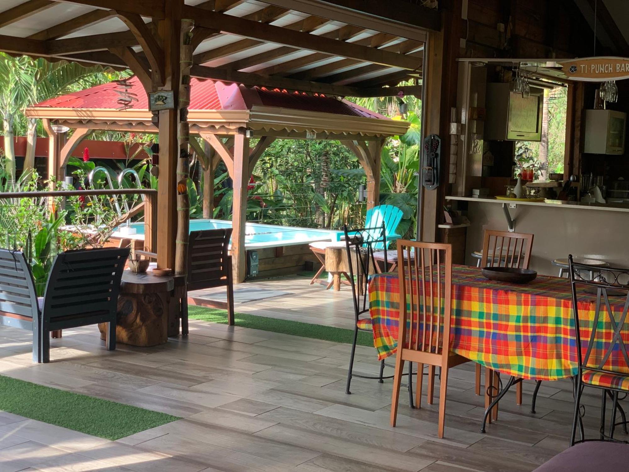 Les Ilets Caraibes Vue Mer Bouillante Exteriér fotografie