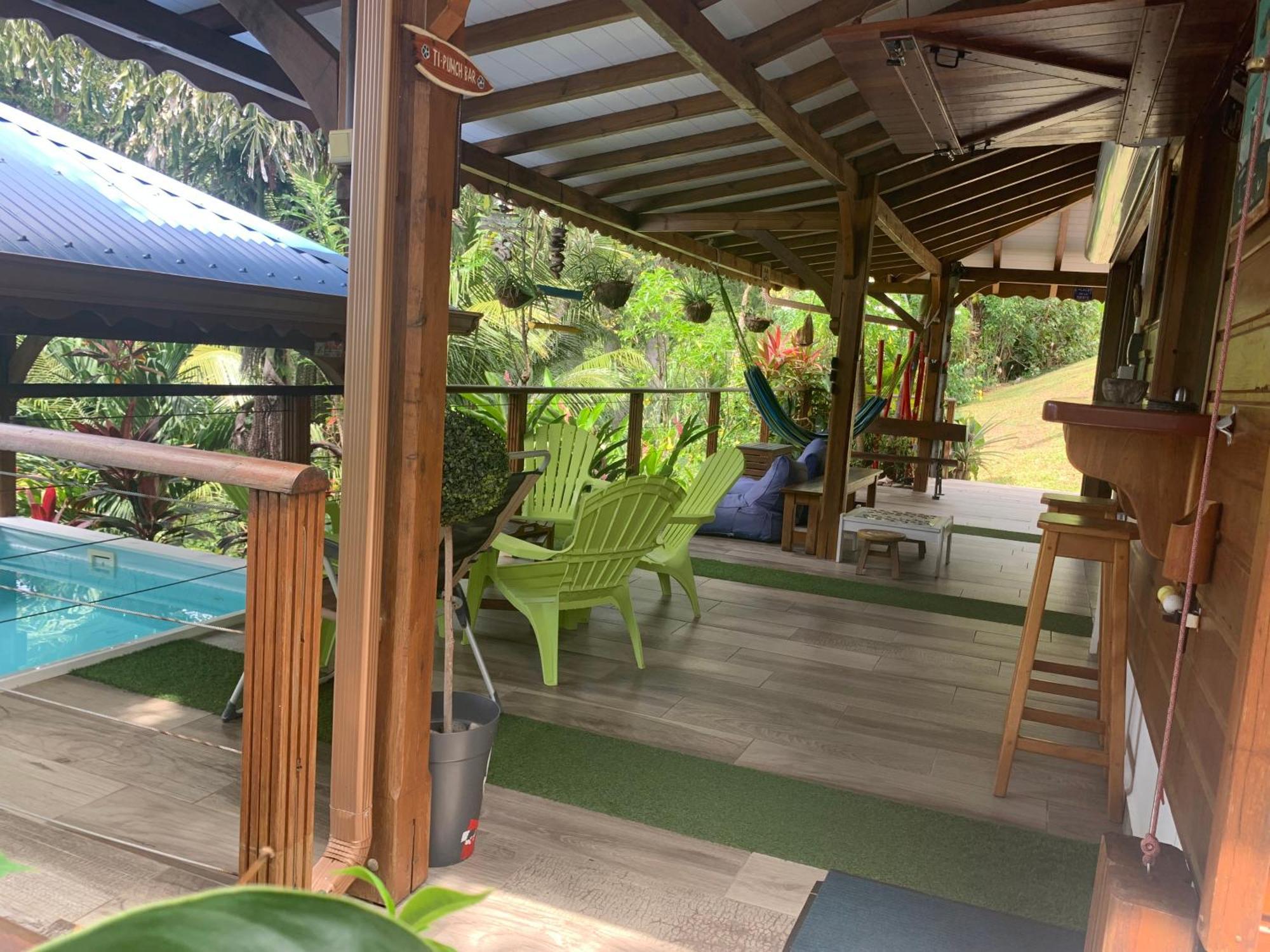 Les Ilets Caraibes Vue Mer Bouillante Exteriér fotografie